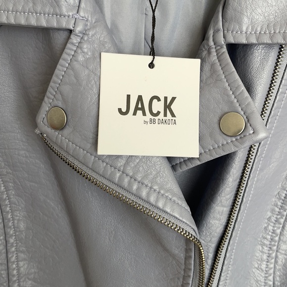 BNWT JACK BY BB DAKOTA FAUX LEATHER JACKET - Picture 3 of 6